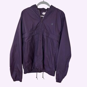 *Nike SB Purple Zip-Up Windbreaker Jacket Size Large Many zippered Pockets